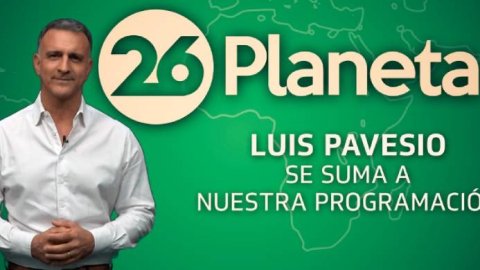 Luis Pavesio se suma a Canal 26