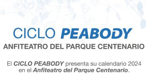 Presentan el Ciclo Peabody en el Anfiteatro Parque Centenario