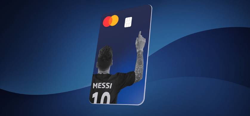 Llega la nueva Mastercard Ualá con la imagen de Lionel Messi