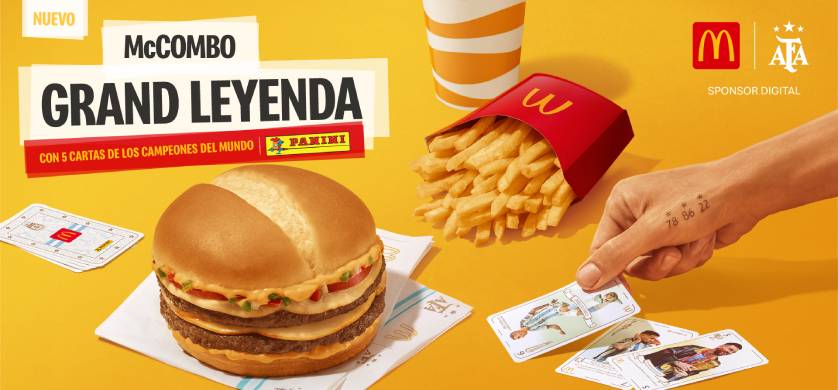 McDonald's presenta la nueva “Grand Leyenda”