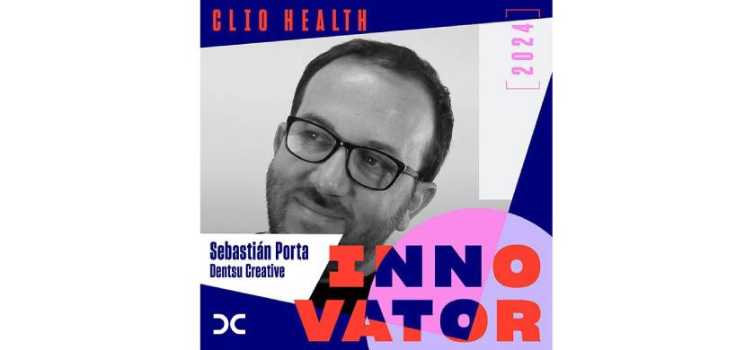 Dentsu Creative celebra a Sebastián Porta como Clio Health Innovator 2024
