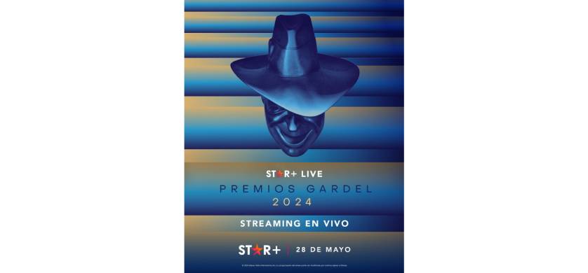 Star+ Live transmitirá en vivo Los Premios Gardel 2024