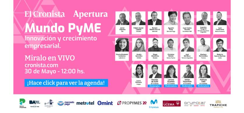El Cronista organiza el evento Mundo PYME