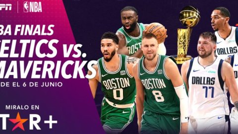 ESPN trae a STAR+ la NBA Finals, con Boston Celtics vs. Dallas Mavericks
