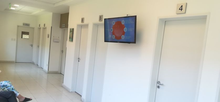 Alegorix suma a Clínica San Camilo a su circuito de pantallas