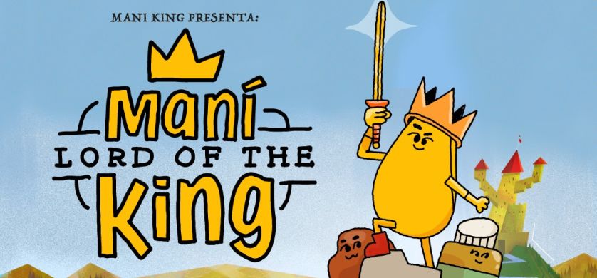 Maní King presenta la primera serie animada en la tanda televisiva