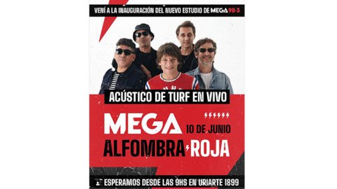 Mega 98.3 estrenará su nuevo estudio y lanza el primer streaming del rock nacional