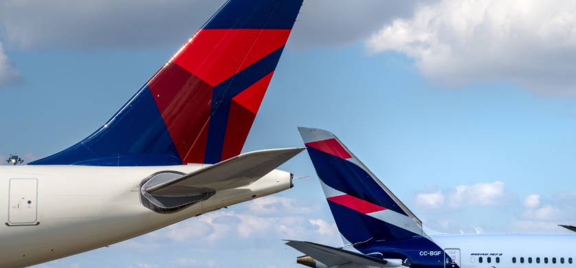 Grupo LATAM y Delta serán las aerolíneas oficiales de la Copa América 2024