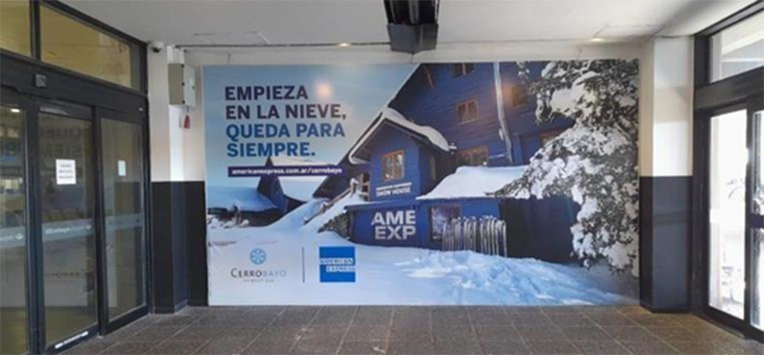 MSOUZA presenta un portfolio para la vía pública en Bariloche