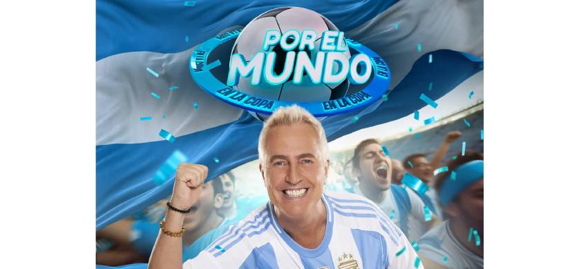 Telefe pondrá al aire “Por el Mundo en la Copa” con Marley