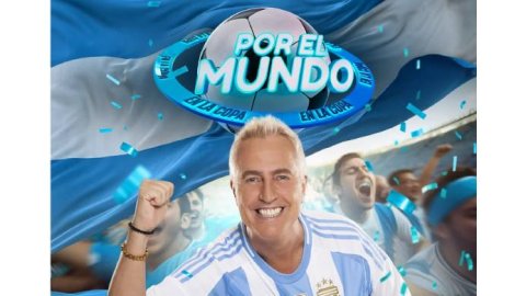 Telefe pondrá al aire “Por el Mundo en la Copa” con Marley