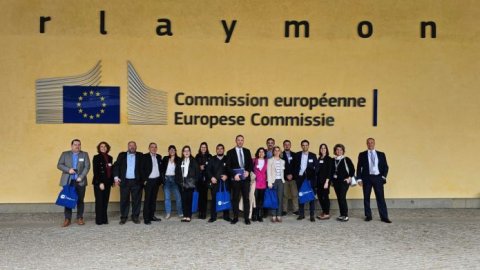 Canal 26 visitó en Parlamento Europeo