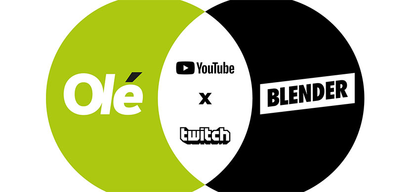 Olé y Blender se unen para revolucionar el mundo del streaming