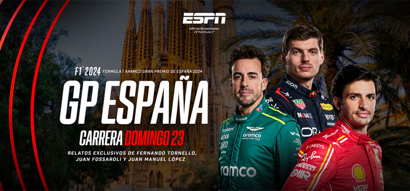 ESPN trae a STAR+ una atractiva agenda: F1 en España e IndyCar en Laguna Seca