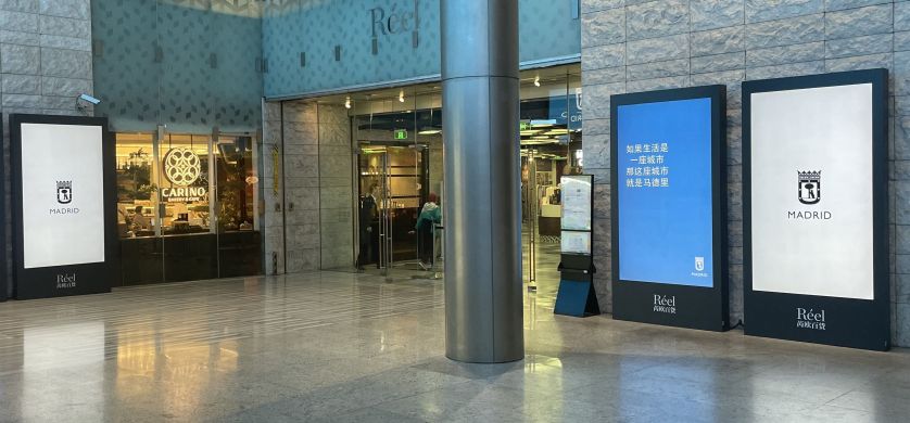 Worldcom OOH impulsa la promoción turística de Madrid en Shanghái 