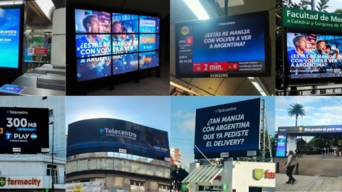 Telecentro el primer anunciante en contratar Full Day DOOH de Grupo Vía