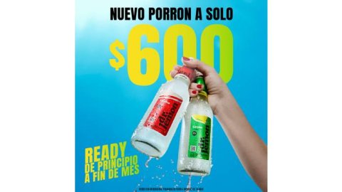 Dr. Lemon celebra el relanzamiento de su botella original con un precio especial