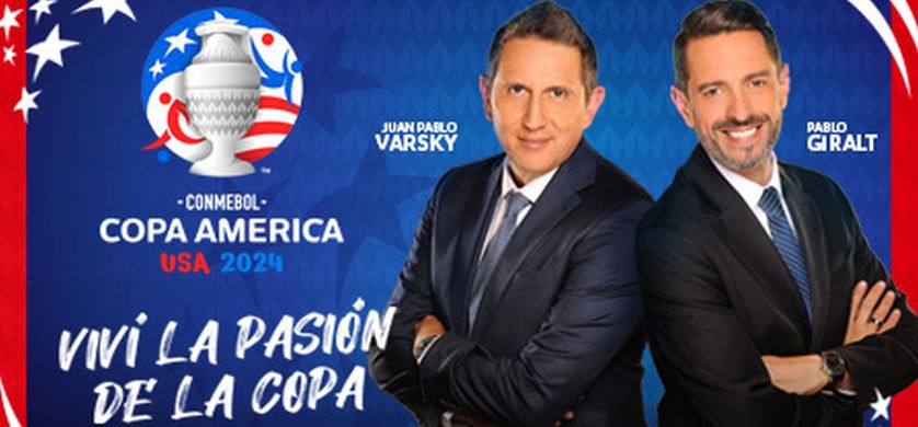 Telefe junto a la Selección en los cuartos de final de la Copa América