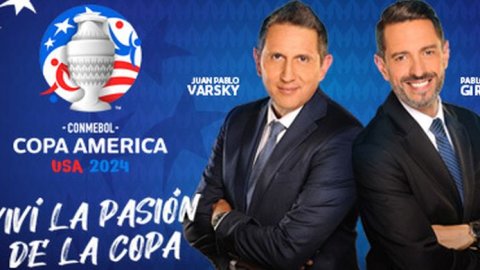 Telefe junto a la Selección en los cuartos de final de la Copa América