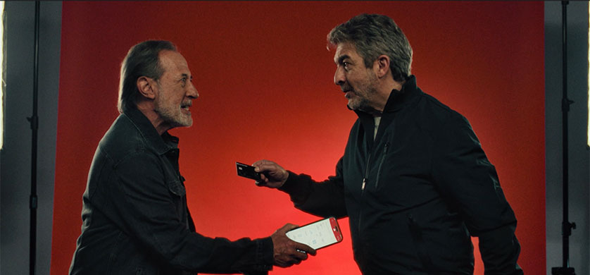 Santander y Don presentaron la nueva campaña protagonizada por Ricardo Darín y Guillermo Francella