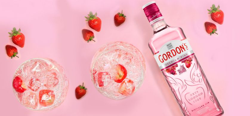 Gordon’s Premium Pink, el nuevo color del gin & tonic