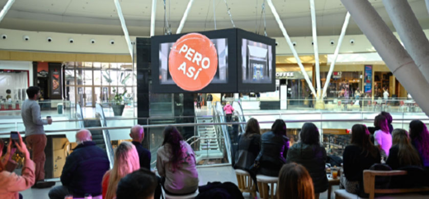 Grupo Via presenta su nuevo soporte publicitario, “Cuadrilátero Digital”