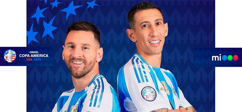 Telefe transmite en vivo la final de la Copa América entre Argentina y Colombia