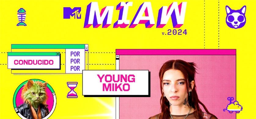 Premios MTV Miaw 2024: ¿Dónde y cuándo verlos? ¿Quiénes están confirmados para actuar y presentar premios?