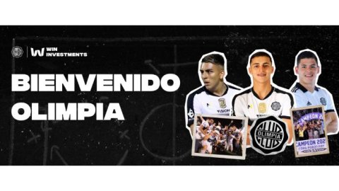 Olimpia de Paraguay se suma a Win Investments