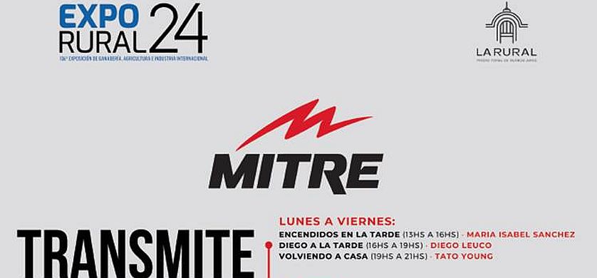Radio Mitre estará presente en la Expo Rural Ganadera 2024