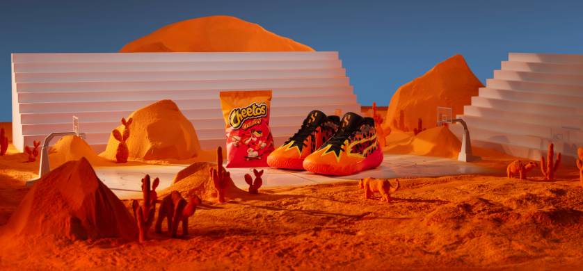 Puma presentó su nueva creación: las Scoot Zeros x Cheetos