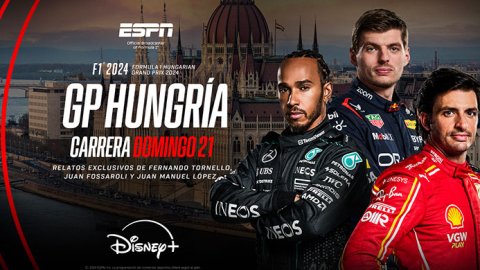 DISNEY+ transmite en vivo la F1, F2 y F3 en Hungría y la IndyCar Series en Toronto