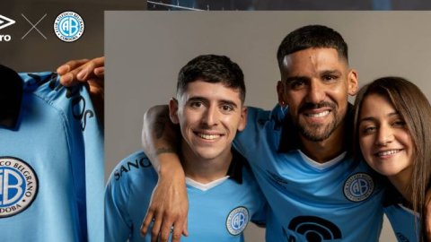 Umbro presenta las nuevas camisetas oficiales de Club Atlético Belgrano