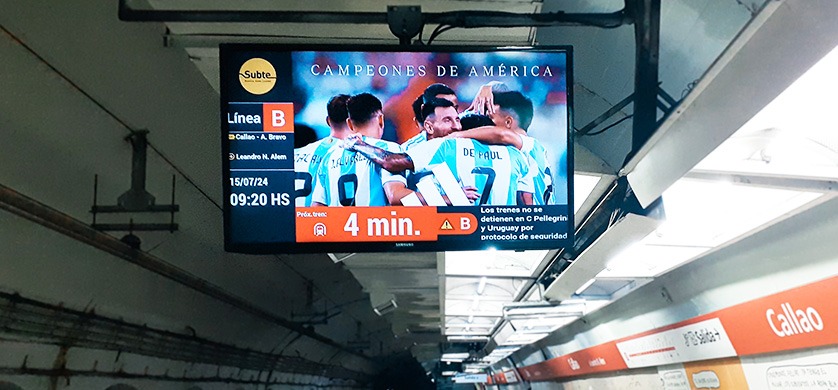 Adidas lanzó la campaña "Campeones de América" en el formato Fullday de Grupo Vía