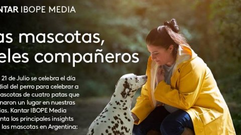 Kantar: Casi 8 de cada 10 hogares argentinos tienen mascota