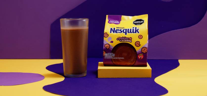 Nesquik presenta un nuevo sabor edición limitada: Cookies & Cream