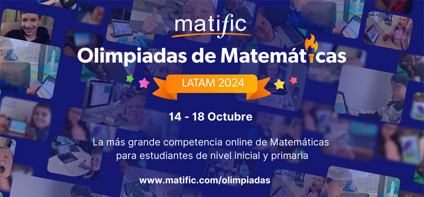 Comienzan las inscripciones para las Olimpíadas de Matemáticas Matific Latinoamérica 2024