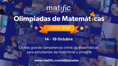 Comienzan las inscripciones para las Olimpíadas de Matemáticas Matific Latinoamérica 2024