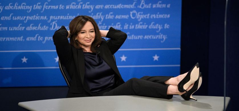 Maya Rudolph regresa a 'SNL' para interpretar a Kamala Harris