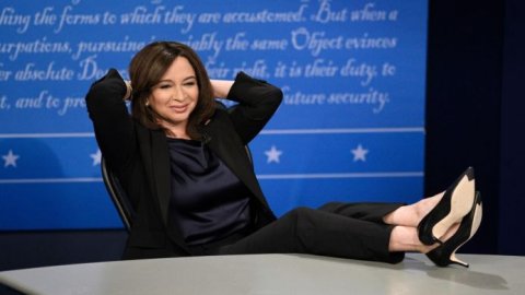 Maya Rudolph regresa a 'SNL' para interpretar a Kamala Harris
