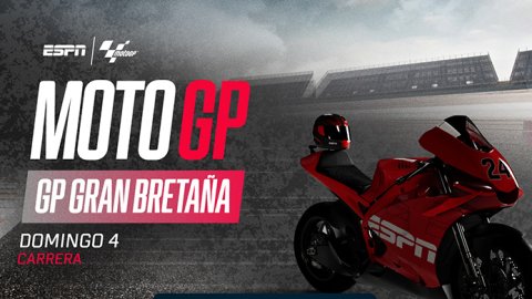 DISNEY+ transmite en vivo el GP de Gran Bretaña de MotoGP, Moto2 y Moto3
