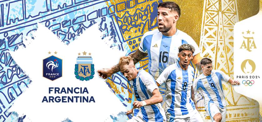 JJ.OO: TV Pública y TyC Sports transmiten los cuartos de final entre Francia y Argentina