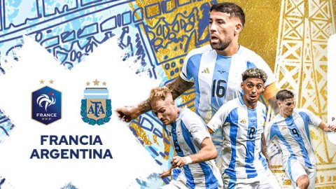 JJ.OO: TV Pública y TyC Sports transmiten los cuartos de final entre Francia y Argentina