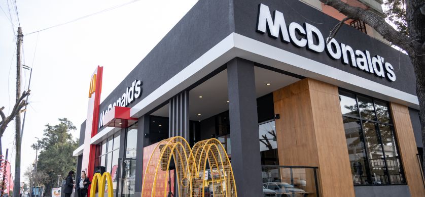McDonald's llega con su local 225 al Boulevard Shopping de Adrogué