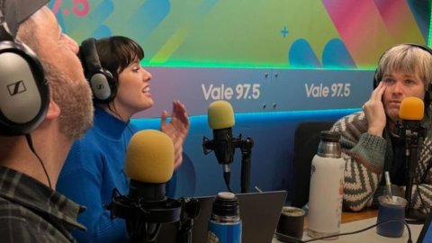 Benja Amadeo visitó Vale 97.5