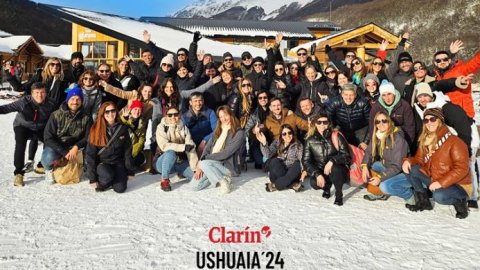 Clarín viajó al fin del mundo junto a clientes y anunciantes