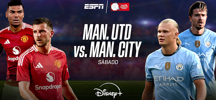 ESPN y DISNEY+ transmiten en vivo la final United-City