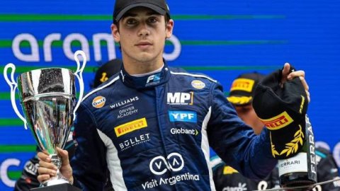 El homenaje de Quilmes sin alcohol a Franco Colapinto