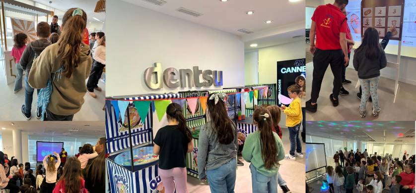 Dentsu Argentina celebró el Día de la Niñez con una fiesta especial