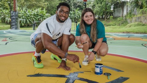 Adidas y Newcycle presentan la nueva campaña de Basquet